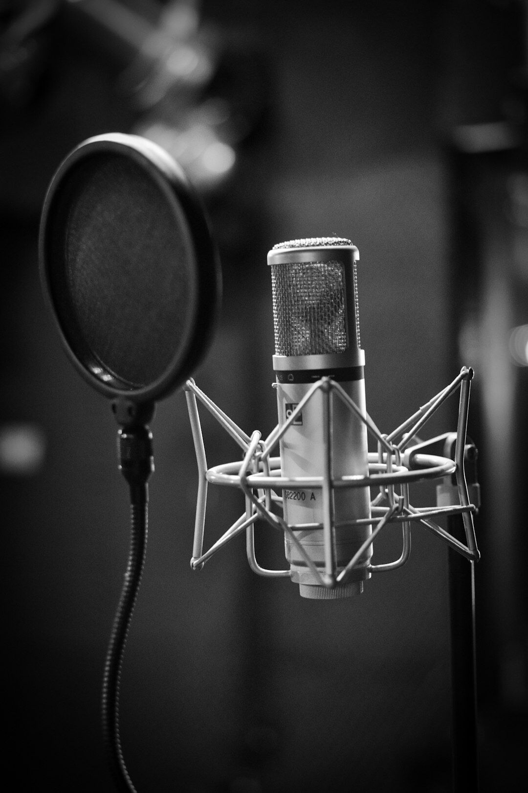professional podcast microphone setup