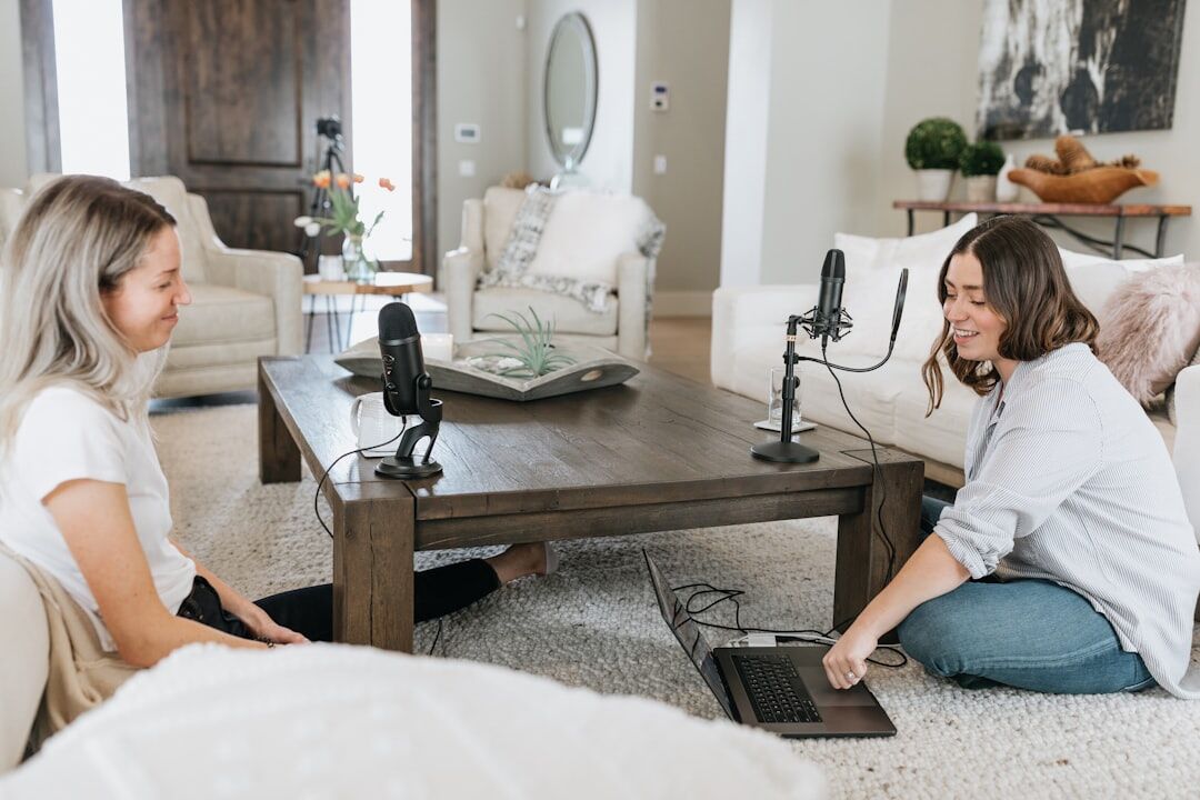 podcast guests talking