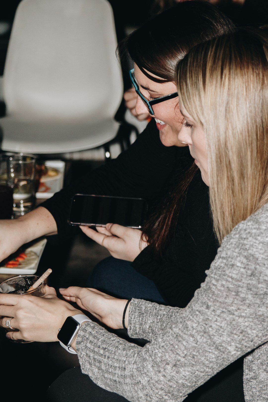 group of bloggers networking